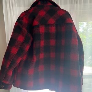 Levi's Red and Black Quilted Jacket